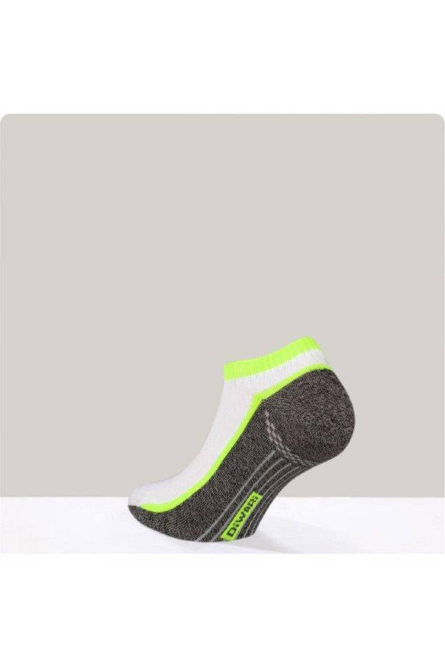 

Носки мужские Diwari Active (044) ультракороткие, 27 (42-43), белый-темно-серый