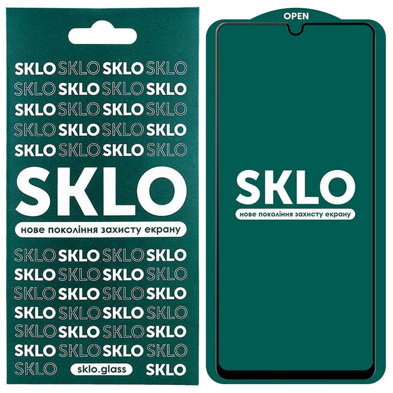 

Защитное стекло SKLO 5D (full glue) для Samsung Galaxy A32 4G / A22 4G / M32 / A31 / M22, Черный