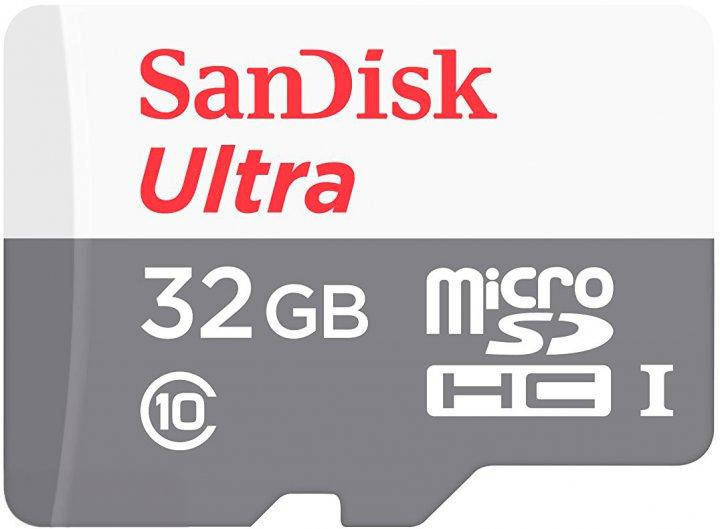 

Карта памяти SanDisk MICRO SDHC 32GB class 10 Ultra Light UHS-I SDSQUNR-032G-GN3MN