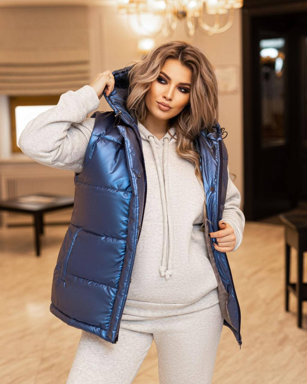 

Жилетка женская молодежная демисезонная, размеры 44-48 (3цв) "SELESTA" недорого от прямого поставщика, Разные цвета