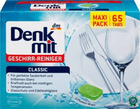 

Таблетки Denkmit Spülmaschinen-Tabs Classic, 65 шт