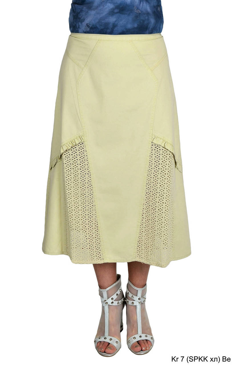 

Юбка женская в стиле "Сафари". Пр-во Польша. Разм. 48-54. Хлопок 100%. Юбка стильная. Юбка молодежная., Бежевый