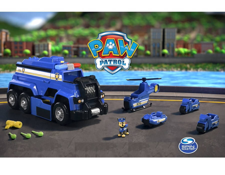 

Paw Patrol Chase’s 5-in-1 Ultimate Cruiser Щенячий Патруль Гонщик, Синий