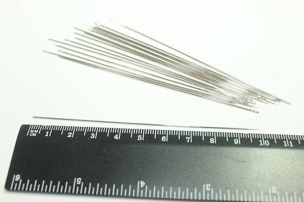 

Иголки бисерные 0.05мм/10см/10шт