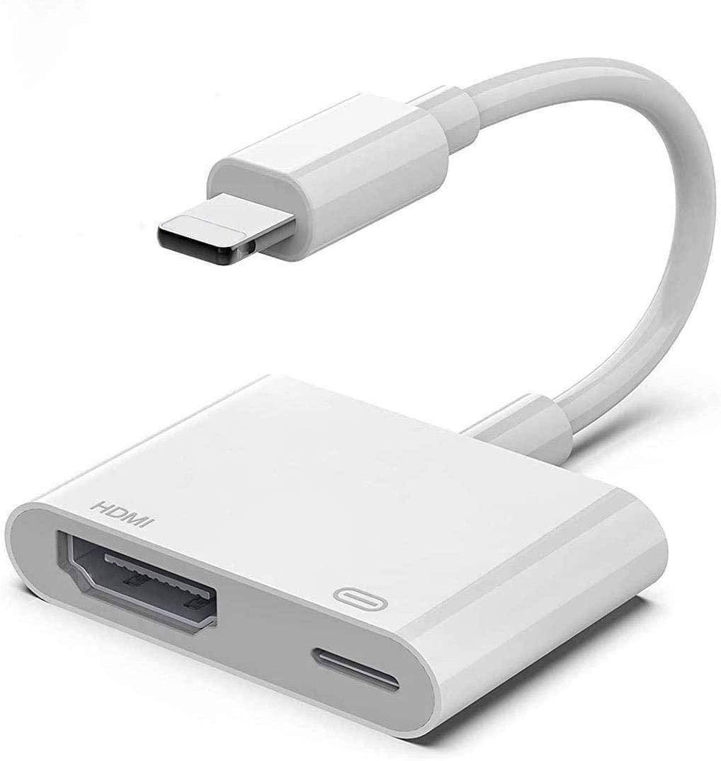 

Адаптер Apple Lightning iPad Digital AV Adapter (White) MD826, Белый