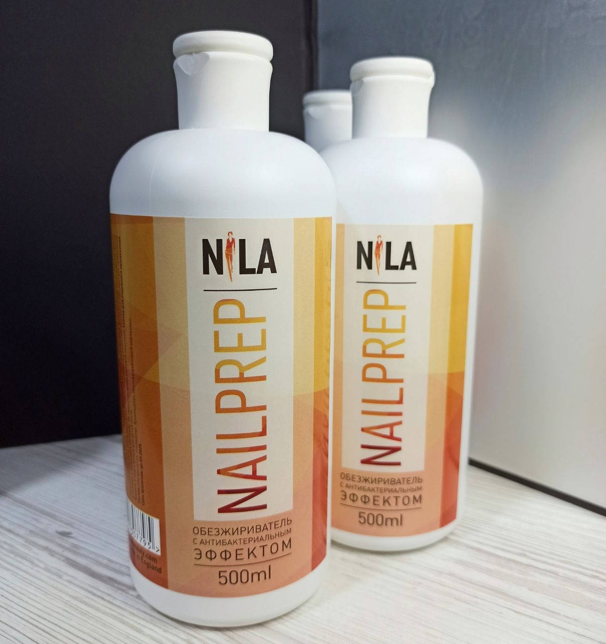 

Обезжириватель Nila с антибактериальным эффектом для ногтей Nail Prep 500 мл.
