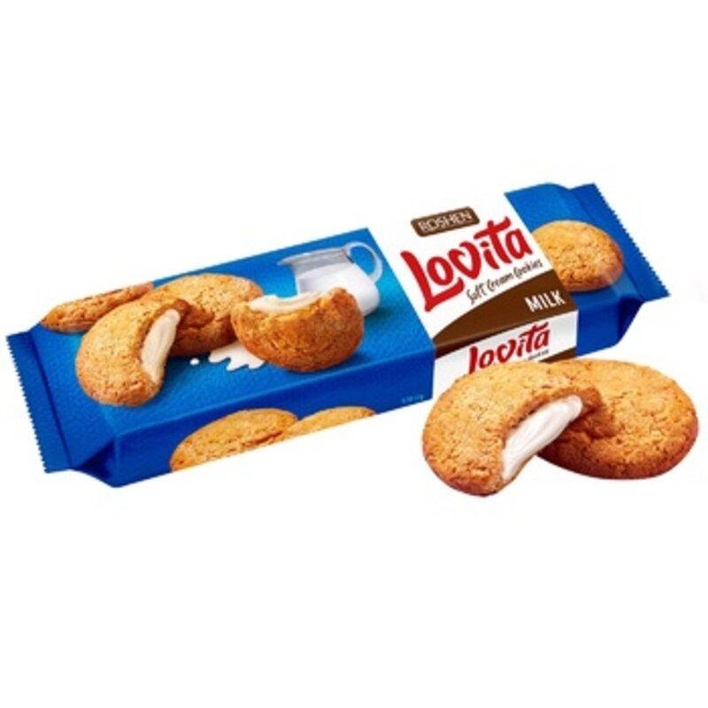 

6008-печенье Ловита Soft cream MILK 170г. РОШЕН