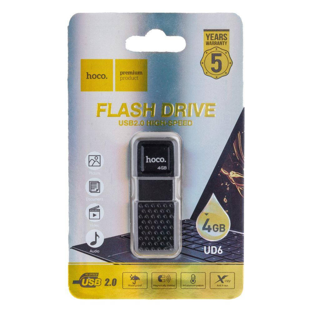 

Флешка USB Hoco UD6 4GB (Черный)