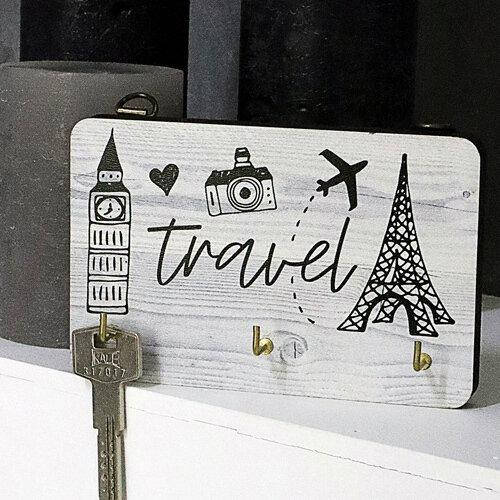 

Ключница настенная горизонтальная Travel 10х15 см (KEDL_21S006)