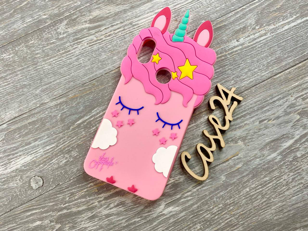 

Резиновый 3D чехол для Xiaomi Redmi Note 5 My little pony (3 цвета) розовый