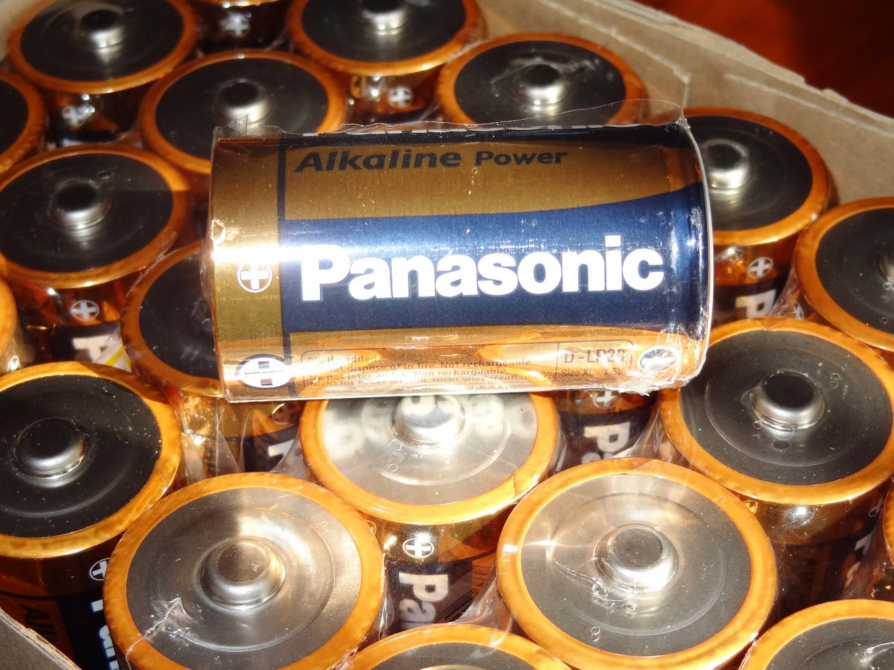 

Батарейки для газовой колонки Panasonic D LR20 XL щелочная!