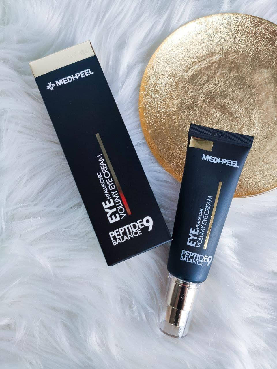 

Антивозрастной крем для век с пептидами Medi-Peel Peptide 9 Balance Eye Hyaluronic Volume Cream 40мл