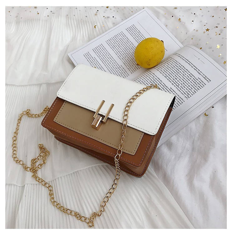 

Женская сумка через плечо SWDF с клапаном 18x14x6 cm Белый (sv0110)