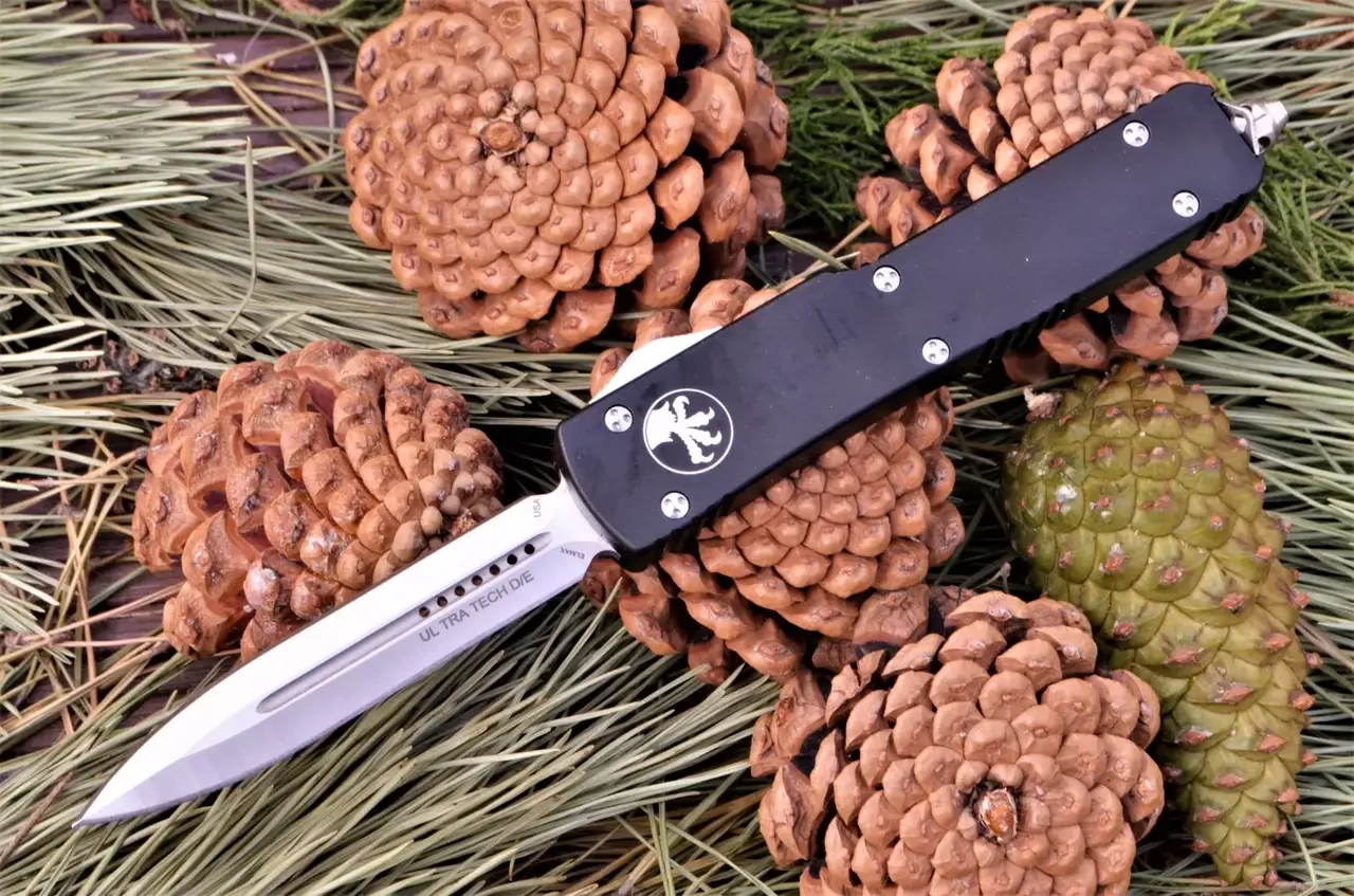 

Нож выкидной автоматический Microtech Ultratech Double Edge china