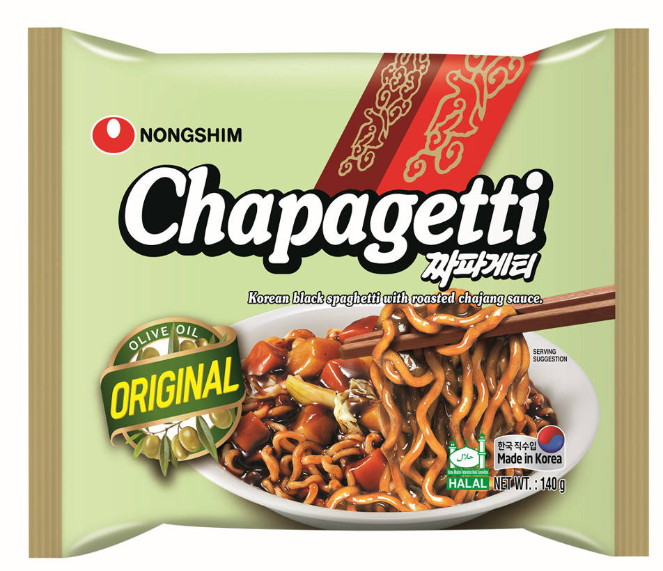 

Спагетти Чапагетти (Chapagetti) с соусом chajang, 140 г, ТМ Nongshim, Южная Корея
