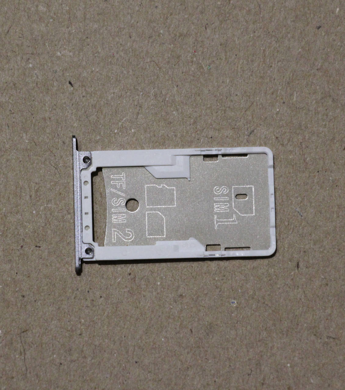 

Держатель sim card tray holder слот сим лоток Xiaomi Redmi Note 4 (MTK) Gray original