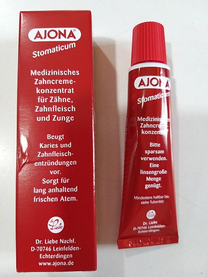 

Зубная паста личебная Ajona Германия Зубные пасты Ajona