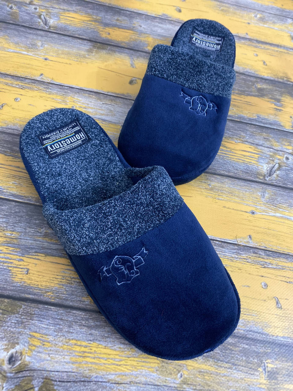 

Мужские махровые тапочки Home Story 41,43,44,45 размер в размер.Анатомическая стелька.