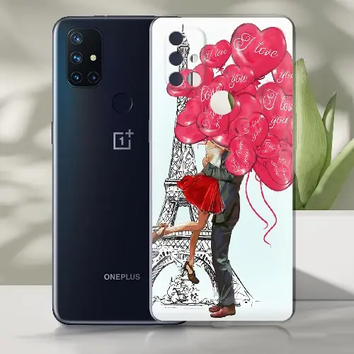 

Силиконовый чехол BoxFace OnePlus Nord N10 Love in Paris