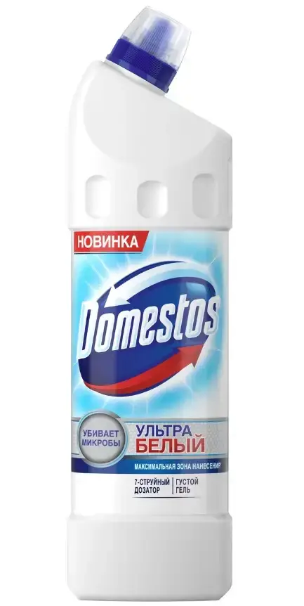 

Засіб для чищення унітазу Domestos Експерт сила 7, Ультра блиск 1 л