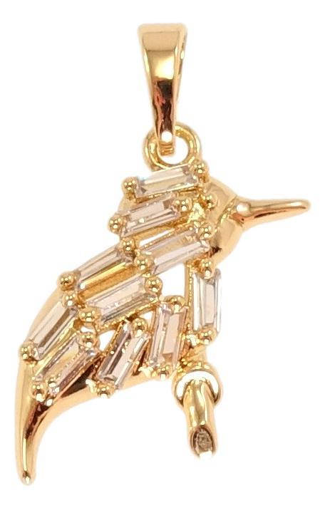 

Кулон Xuping Позолота 18K "Кристальная колибри"