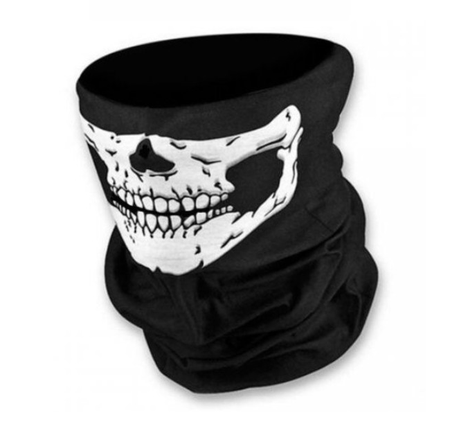 

Баф с черепом маска skull из лавсана, Черный (7111942013)