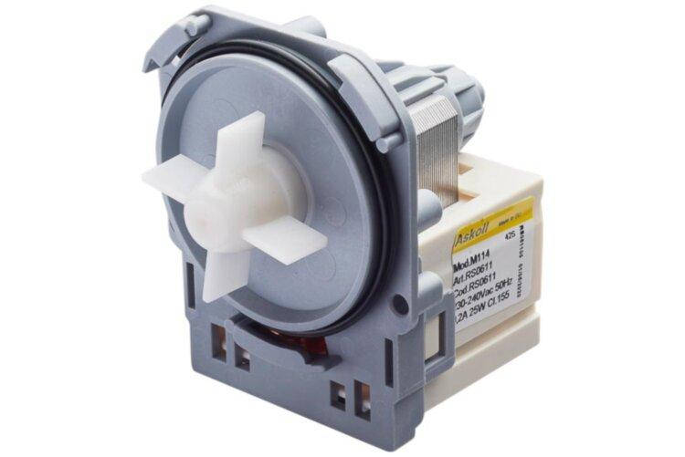 

Насос Askoll M114 M239 25W 3 защелки контакты сзади раздельно