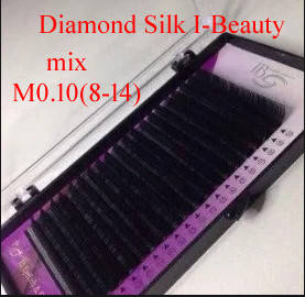 

Ресницы i-Beauty Diamond Silk "MIX" M0.10 8-14мм