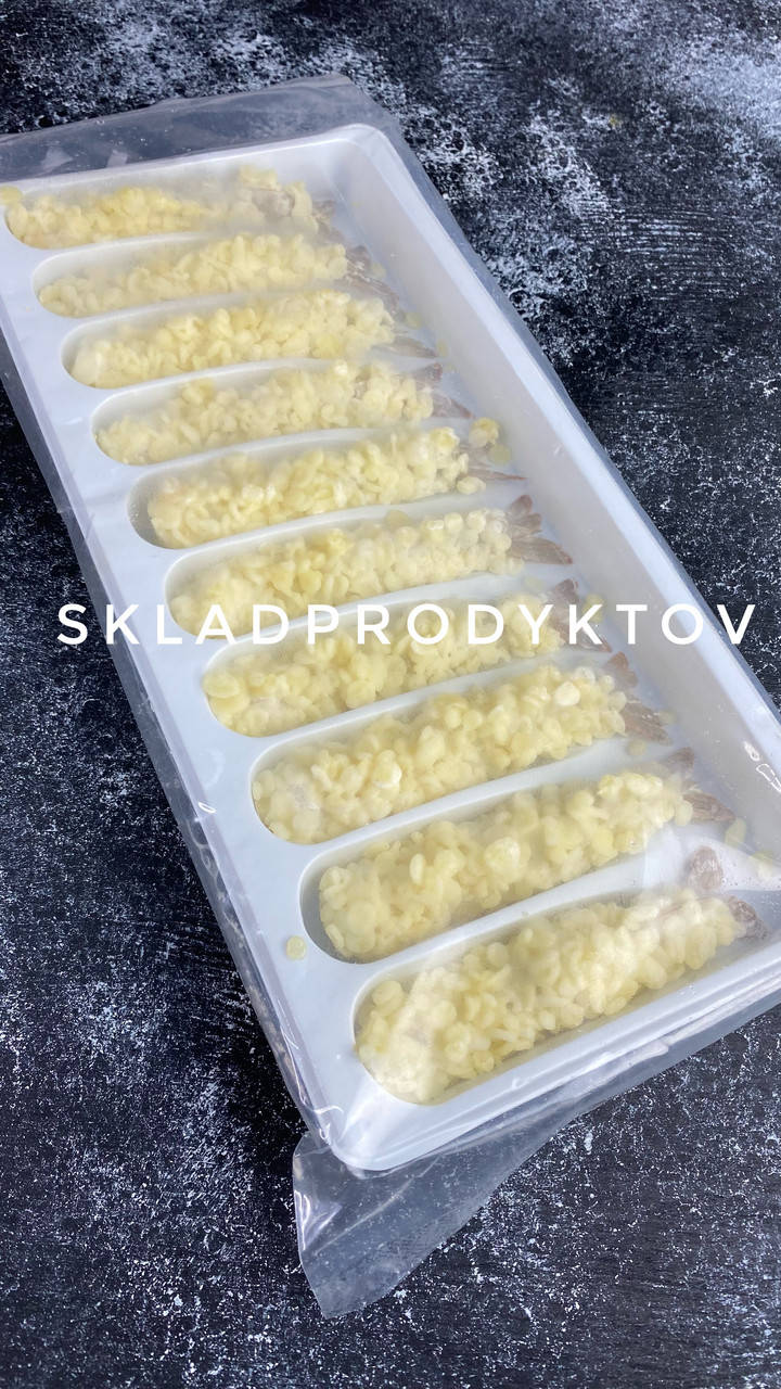 

Креветка в панировке 21\25 10шт 180г