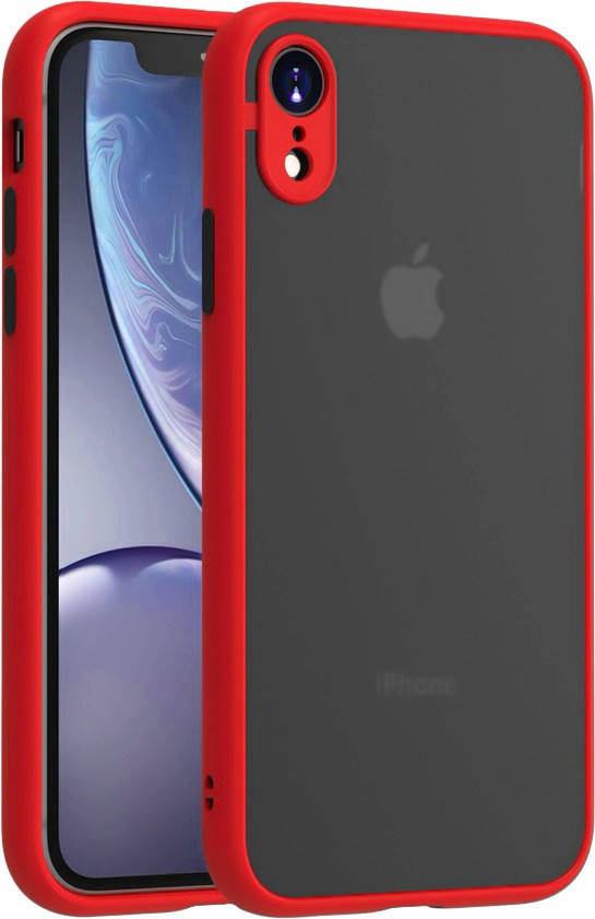 

Противоударный матовый чехол для iPhone XR Красный