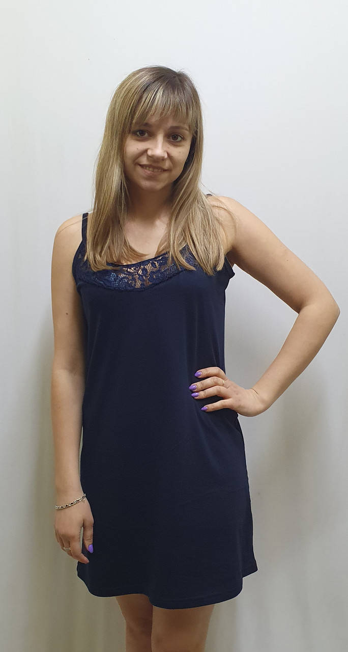 

Хлопковая рубашка с гипюровой вставкой 108, Разные цвета