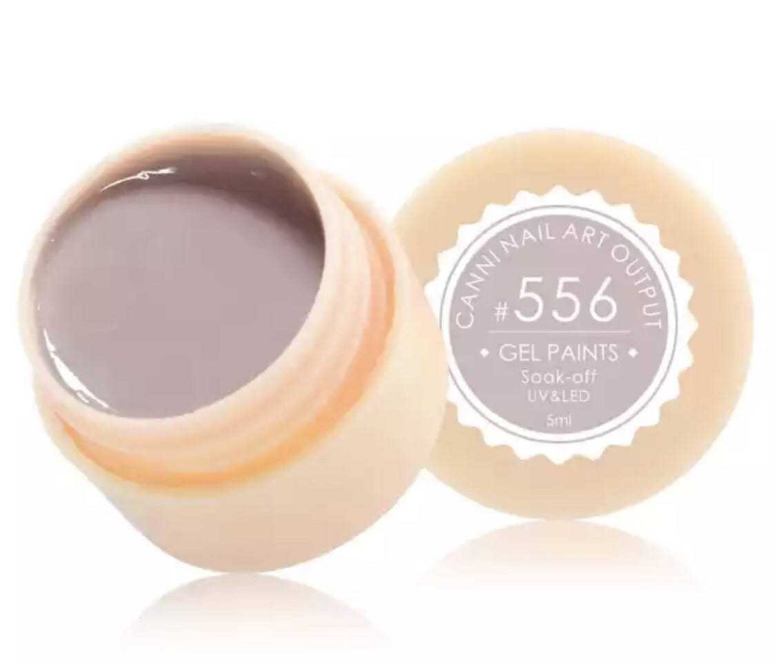

Гель-краска CANNI 556 (бежево-серый), 5 мл