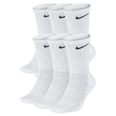 

Носки спортивные Nike Everyday Cushioned 6 пар (SX7666-100), Белый