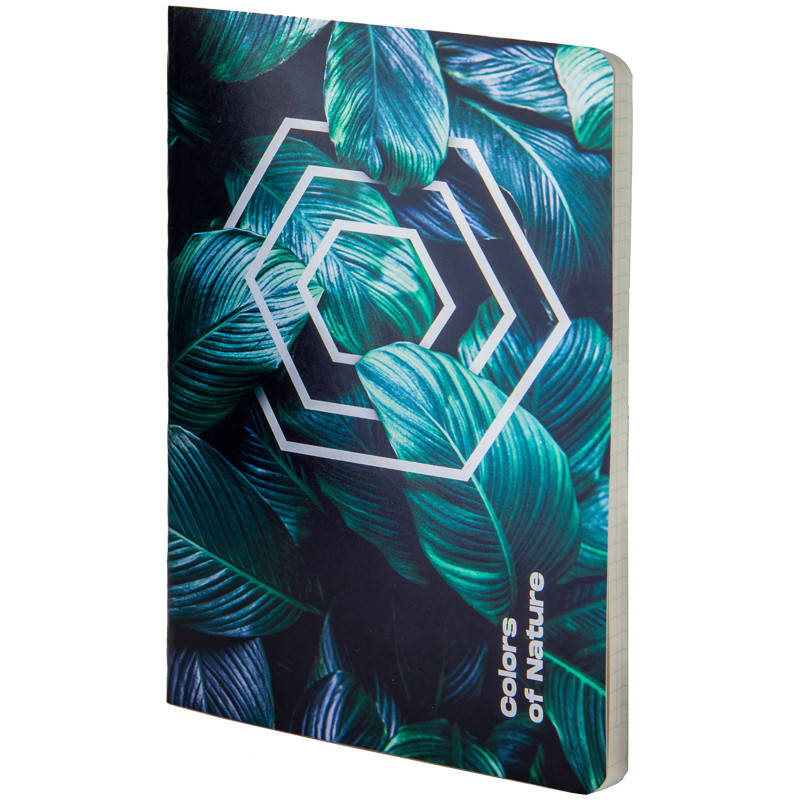 

Блокнот А5 Colors of Nature-4 картон. обложка 60 л клетка