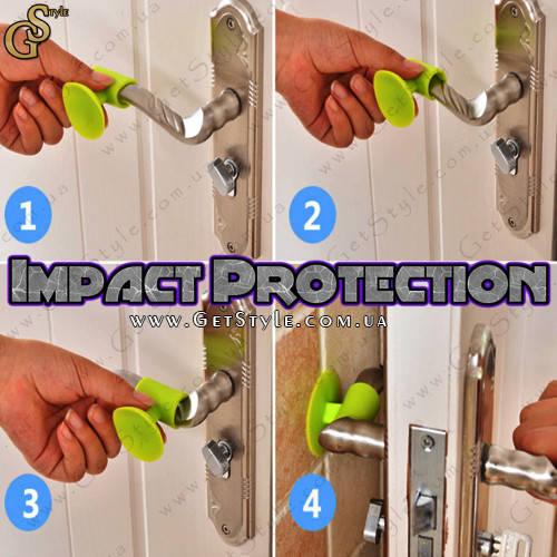 

Ограничитель от ударов дверных ручек Impact Protection 4 шт, Разные цвета