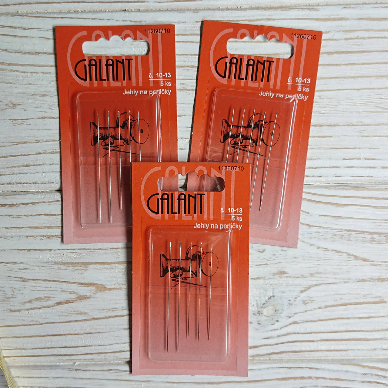 

Иглы бисерные Galant №10-13