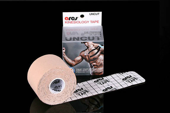 

Кинезиологический тейп ARES TAPE 5м, бежевый (телесный)