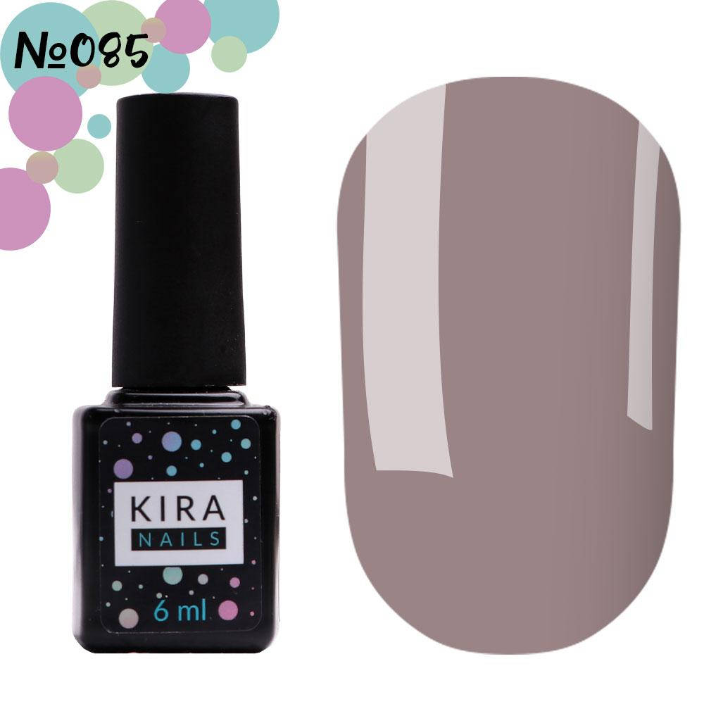 

Гель-лак Kira Nails №085, 6 мл (лилово-серый)
