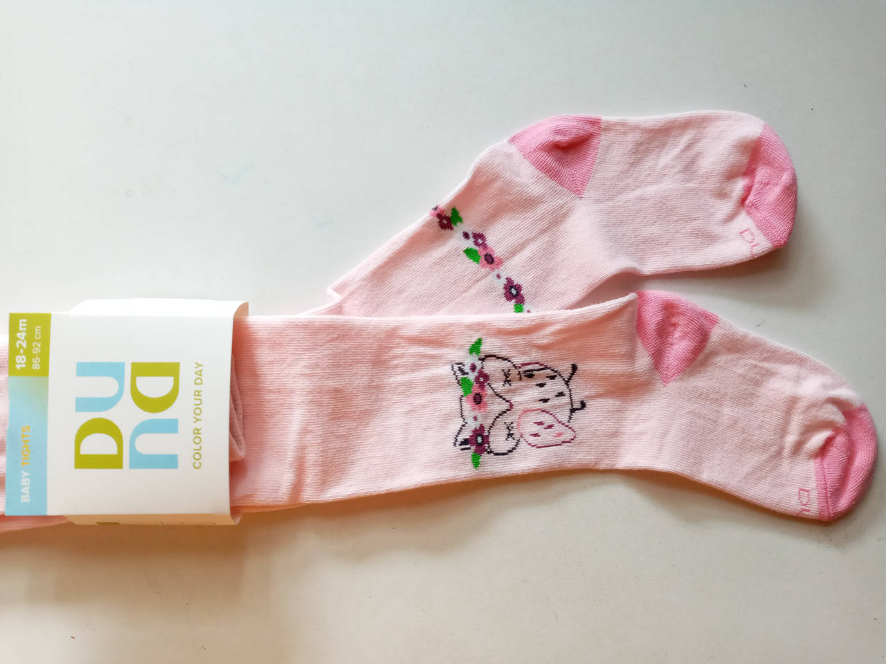 

Колготки детские демисезонные 86-92 ТМ "Дюна" 4410-1956-светло-розовый / весна-осень