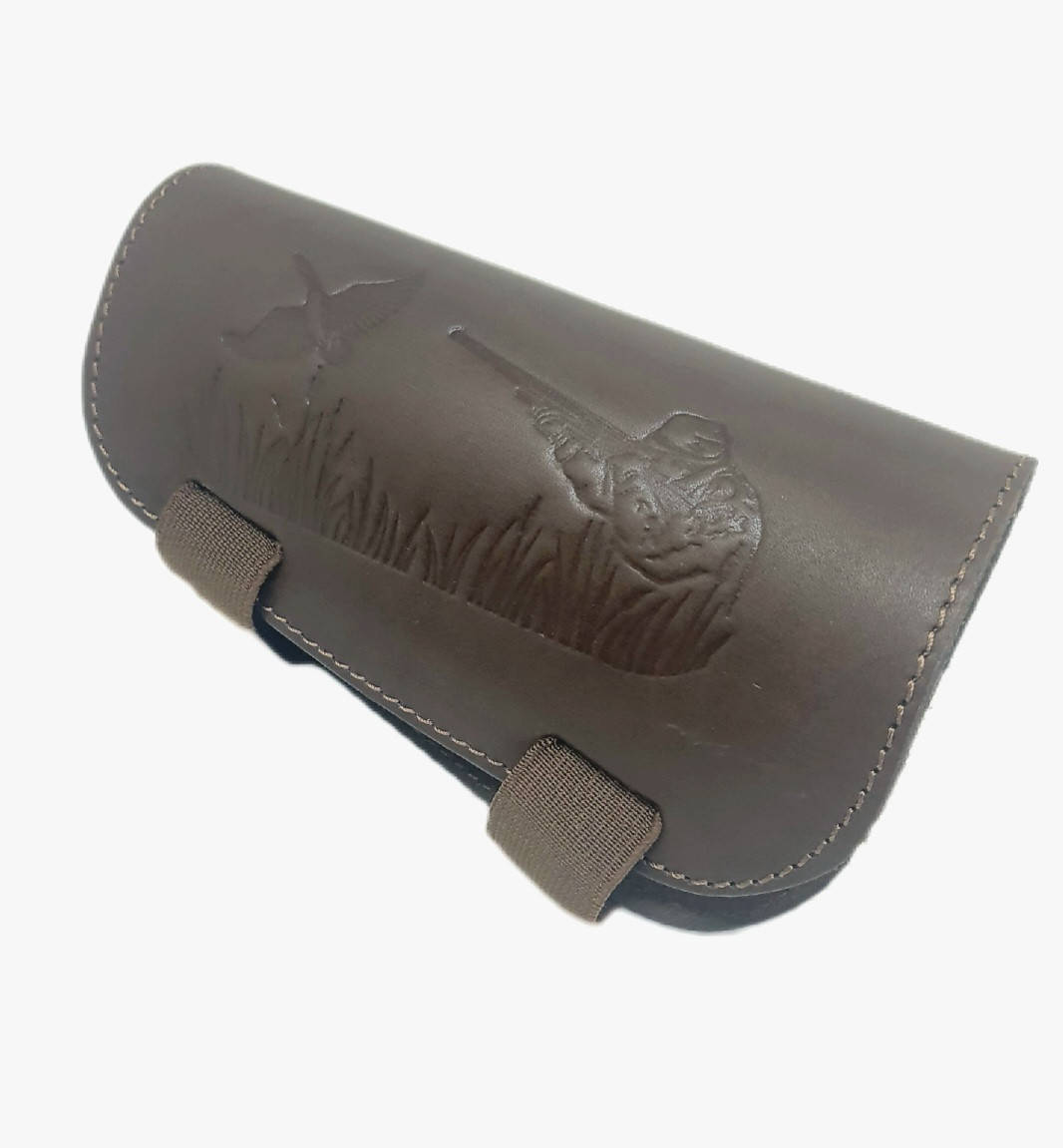 

Патронаш на приклад 6 патронов кожа, Коричневый