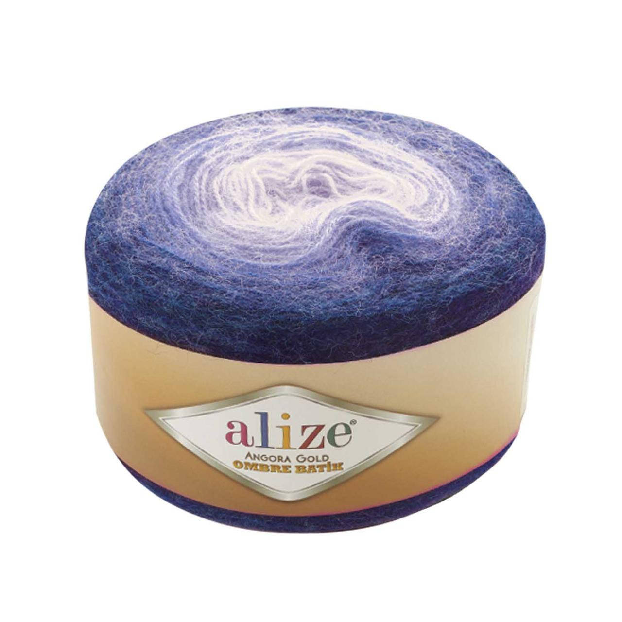 

Alize Angora Gold Ombre Batik синий № 7303