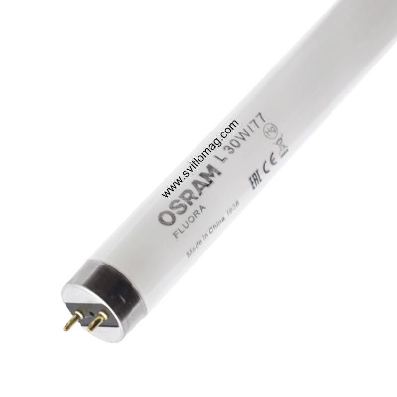 

Лампа люминесцентная для растений и аквариумов L 30w/77 OSRAM FLUORA G13