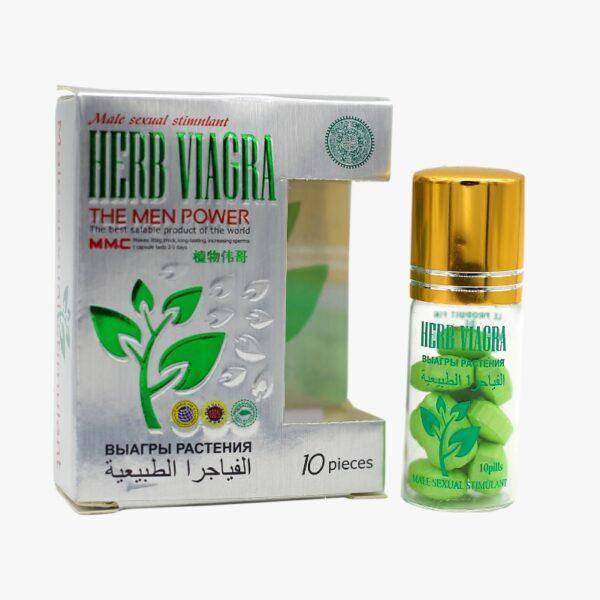 

Таблетки для потенции на травах Herb (10 таблеток)