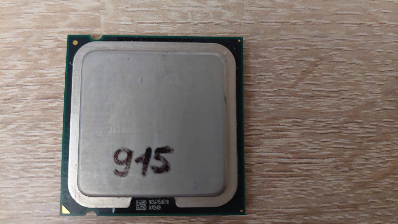 

Процессор Intel Pentium D 915 Socket LGA775✔2.8 ГГц ✔2-ядерный