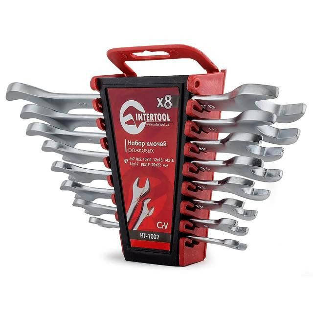 

Набор рожковых ключей INTERTOOL HT-1002