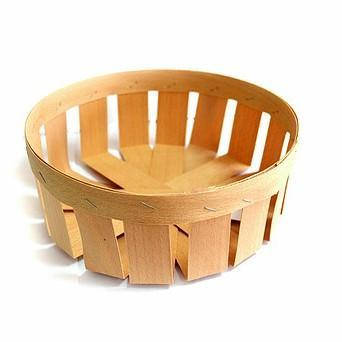 

Корзинка из шпона 190*190*70