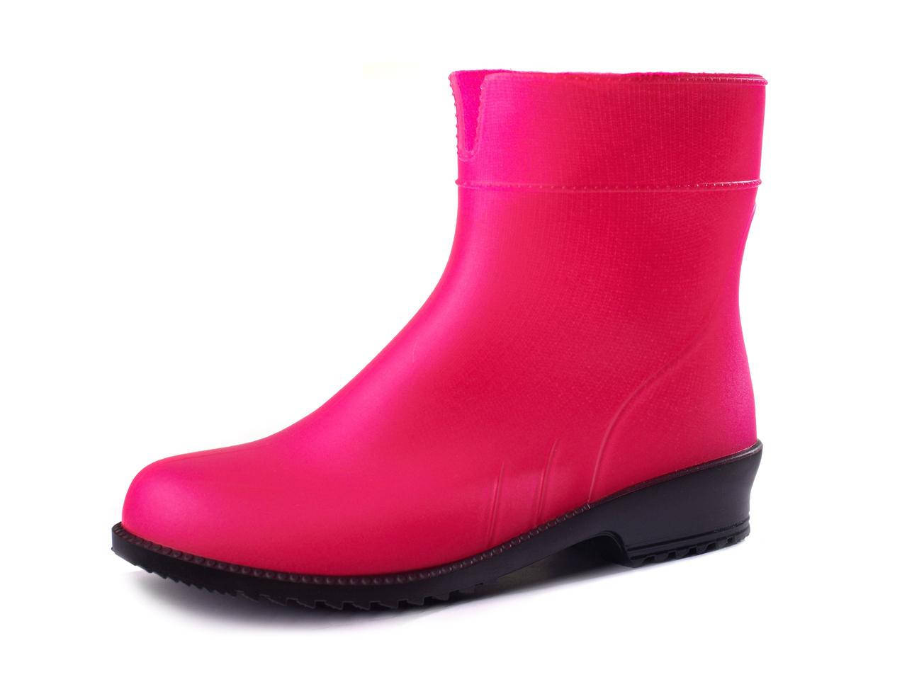 

Жіночі гумові напівчоботи NEON фуксія 37, Розовый