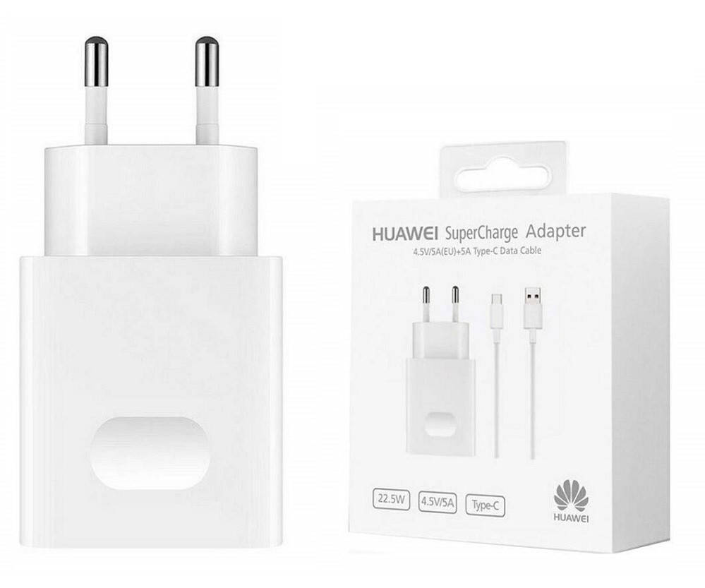 

Сетевое зарядное устройство зарядка Huawei SuperCHARDGE Type-C 2 в 1 оригинал