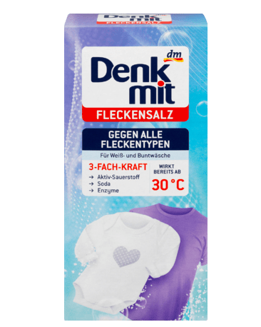 

Пятновыводящая универсальная соль-активная сода Denkmit Fleckensalz 500 gr