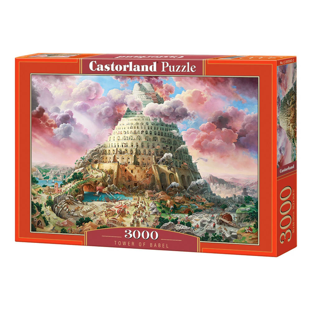 

Пазл "Вавилонская башня", 3000 элементов Castorland (5904438300563)